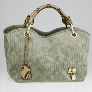 LTD Edition LOUIS VUITTON SuedePython Monogram PM